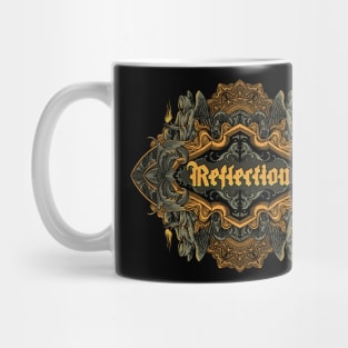 Reflection Engraving Art Mug